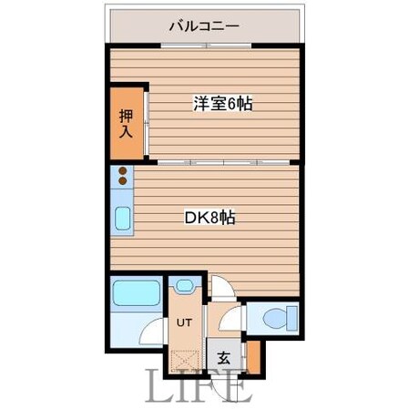 クリスタルコートの物件間取画像